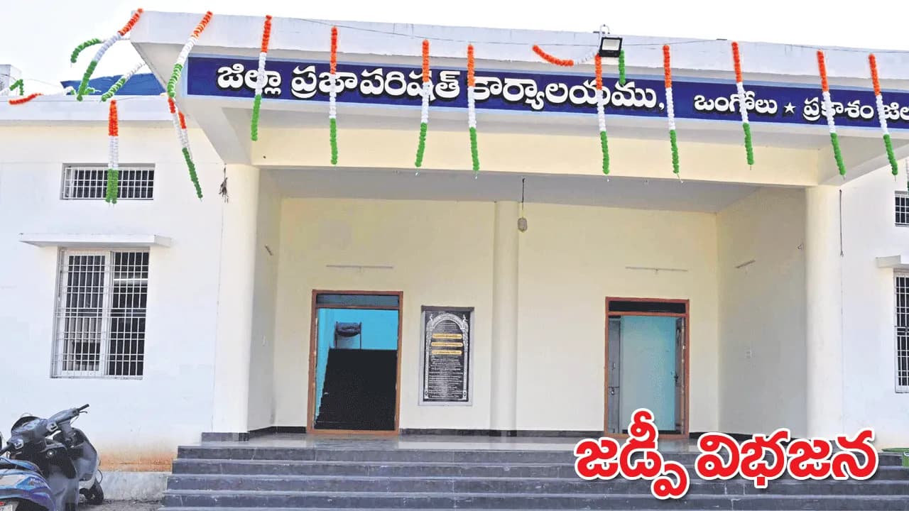 జిల్లా పరిషత్‌ విభజన