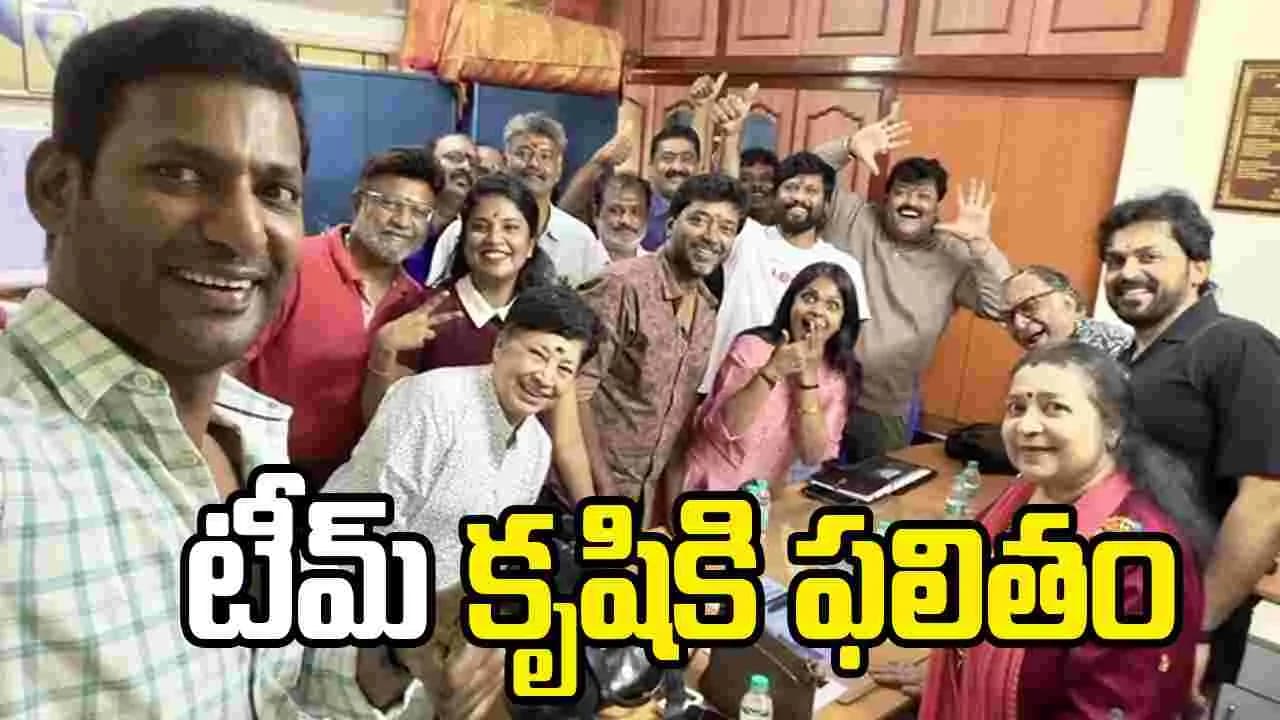 మా కల నిజమవుతోంది.. నడిగర్ సంఘం భవనంపై విశాల్ ఎమోషనల్ పోస్ట్