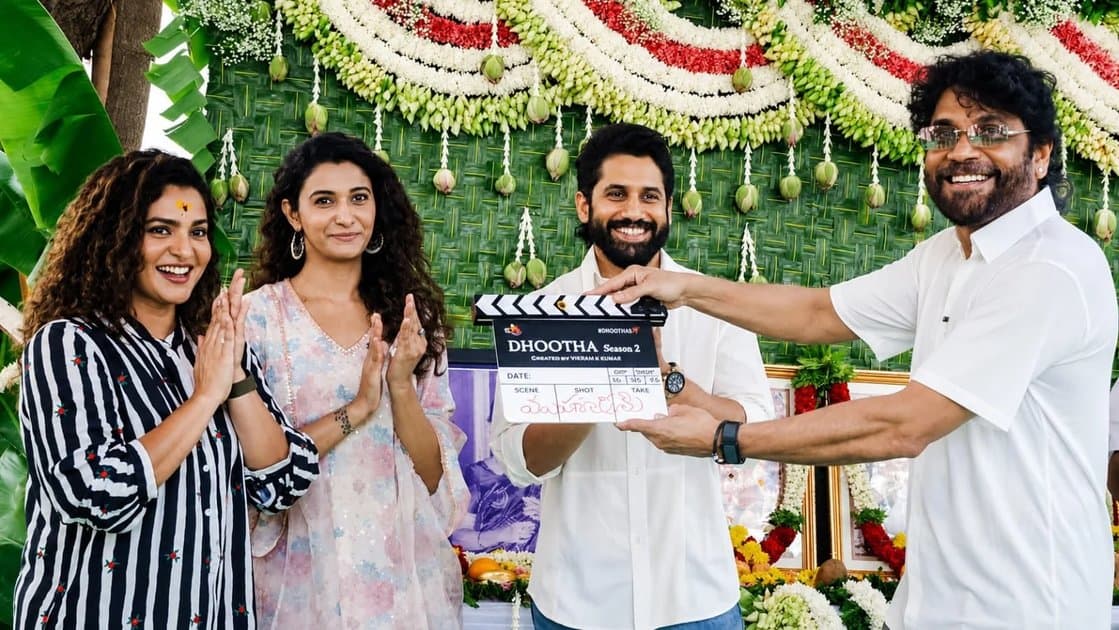 నిర్మాతగా నాగచైతన్య తొలి అడుగు దూత 2 ప్రారంభం