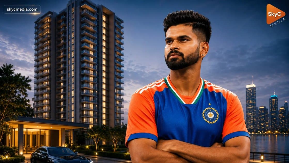టీ20 కెప్టెన్ శ్రేయస్ అయ్యర్..ముంబైలో లగ్జరీ అపార్ట్ మెంట్