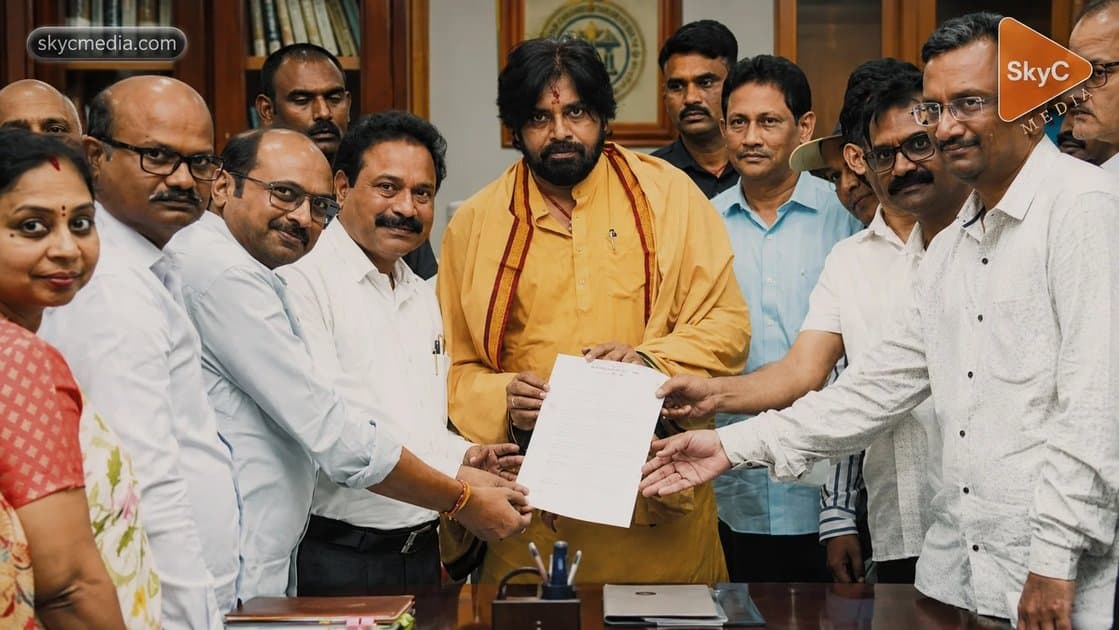 డిప్యూటీ సీఎం పవన్ కల్యాణ్ సంచలన ప్రమోషన్ల ఫైల్ పై సంతకం
