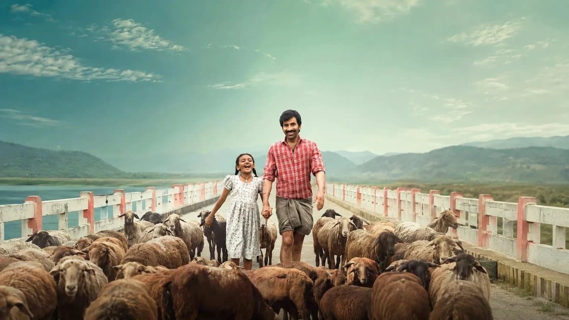 రవితేజ 'ఇరుముడి' ప్రీమియర్స్ నుంచి పాజిటివ్ టాక్