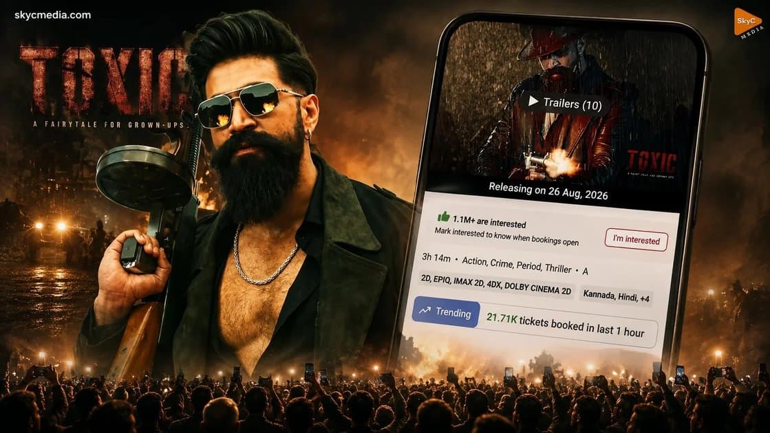 గంటకే 21.71 వేల టికెట్లు.. టాక్సిక్ పై భారీ హైప్