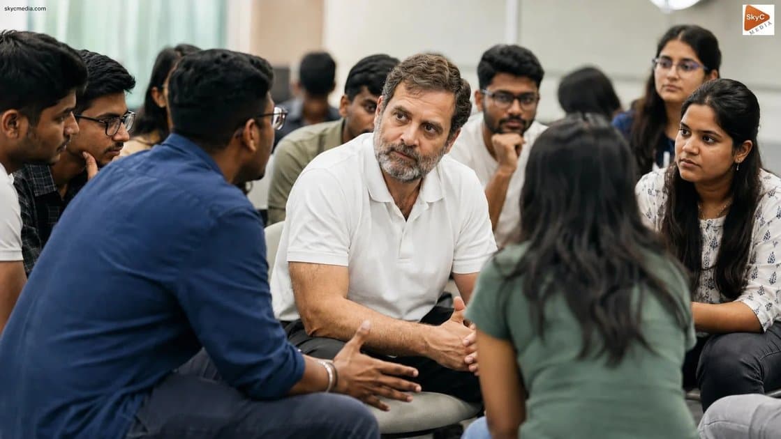 భారీ సభలకు బైబై.. - తో రాహుల్ డైరెక్ట్ టాక్