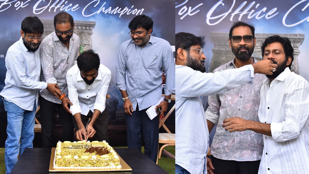 పెద్ది సక్సెస్ ప్రెస్ మీట్.. సందడి చేసిన బుచ్చిబాబు