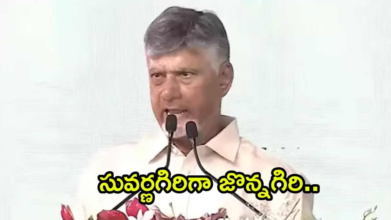 జొన్నగిరితో సీమకు బంగారు భవిష్యత్ .. సువర్ణగిరి వైభవాన్ని తిరిగి తీసుకొస్తాం