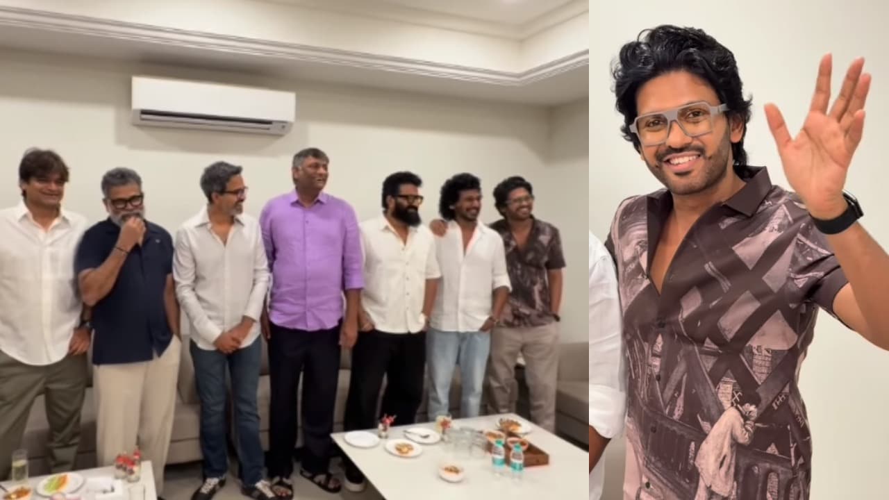 పాన్ ఇండియా దర్శకులతో నవీన్ పోలిశెట్టి.. ఫ్రేమ్ అదిరిందిగా.. వీడియో వైరల్