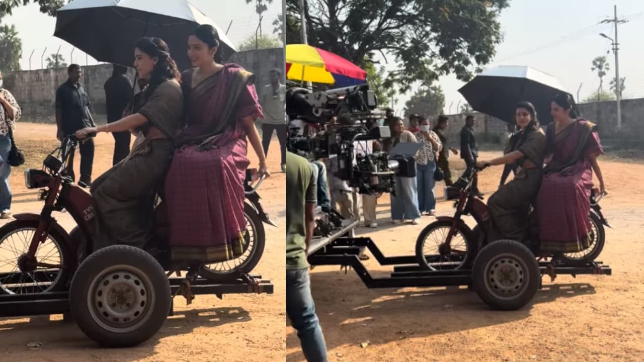 సమంత నిజంగా టీవీఎస్ తోలలేదా.. 'మా ఇంటి బంగారం' మేకింగ్ వీడియో వైరల్