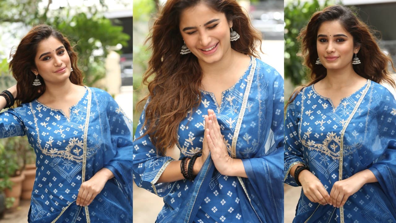 సింపుల్ లుక్స్ తో పంజాబీ డ్రెస్ లో రషా తడానీ.. టాలీవుడ్ లోకి ఎంట్రీ ఇస్తున్న బాలీవుడ్ భామ