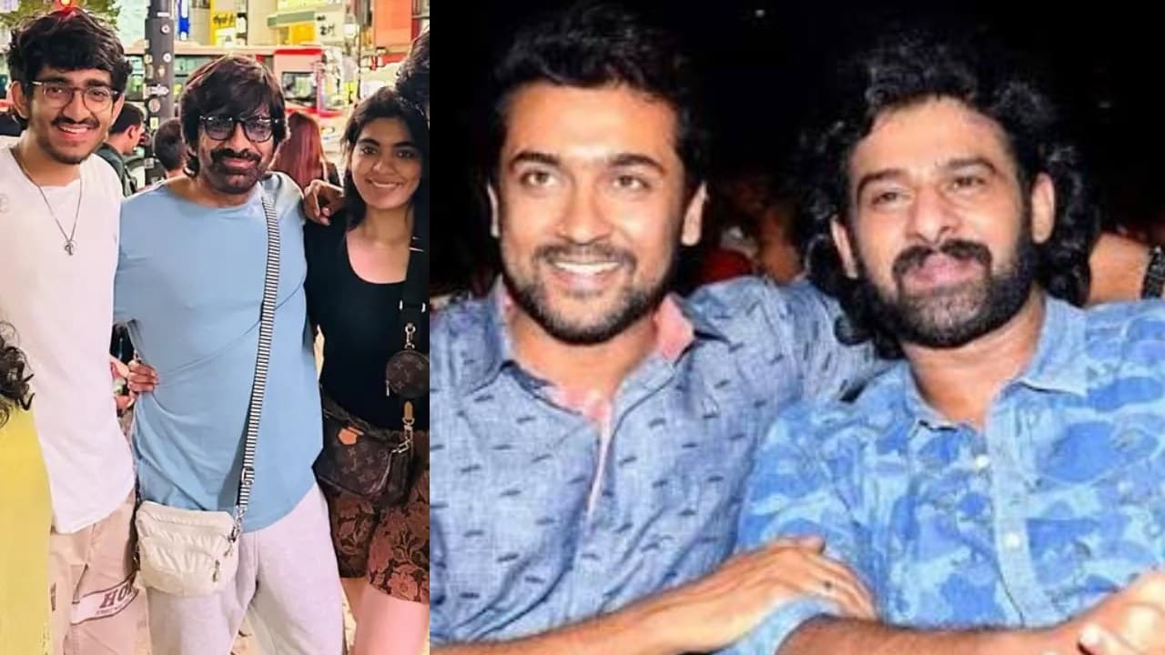 ఇప్పుడు సూర్య సినిమాకు, నెక్స్ట్ ప్రభాస్ సినిమాకు.. అసిస్టెంట్ డైరెక్టర్ గా పనిచేసిన రవితేజ కొడుకు