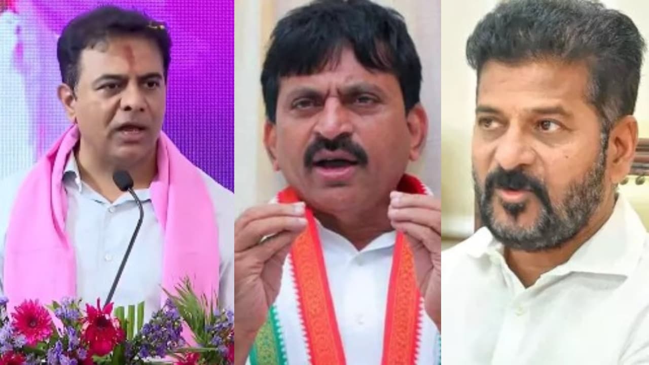 సీఎం రేవంత్ ఘరానా దొంగ, శ్రీనివాస్ రెడ్డి గజదొంగ..!. కాంగ్రెస్ ప్రభుత్వంపై కేటీఆర్ సంచలన వ్యాఖ్యలు