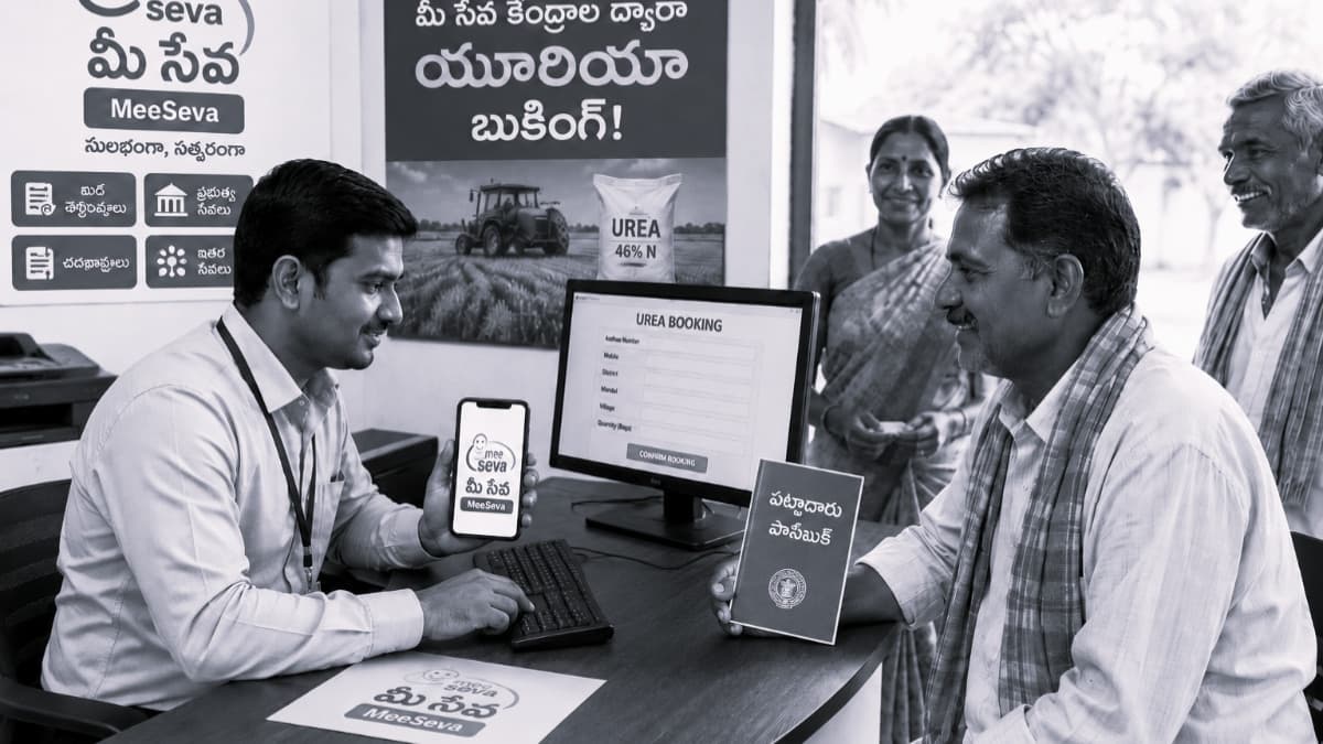 రైతులకు తెలంగాణ ప్రభుత్వం గుడ్ న్యూస్.. మీ సేవలో యూరియా బుకింగ్