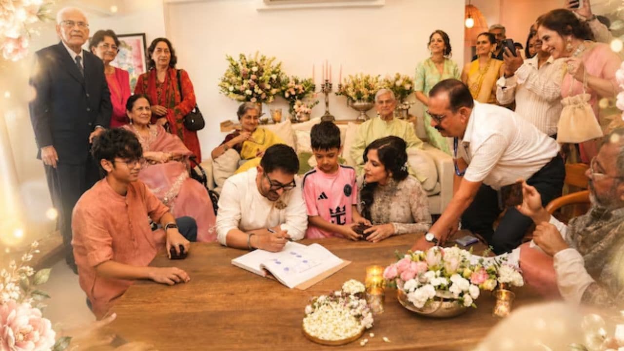 ముచ్చటగా మూడో పెళ్లి చేసుకున్న స్టార్ హీరో.. పెళ్లిలో కుటుంబ సభ్యులు, సన్నిహితుల సందడి