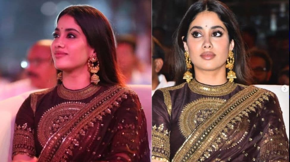 జాన్వీ కపూర్ చీర ధర వింటే షాక్.. పెద్ది ఈవెంట్ లో అందరి చూపు దోచుకున్న ప్రత్యేక చీర