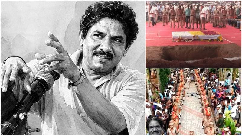 ప్రభుత్వ అధికారిక లాంఛనాలతో భారతీరాజా అంత్యక్రియలు పూర్తి