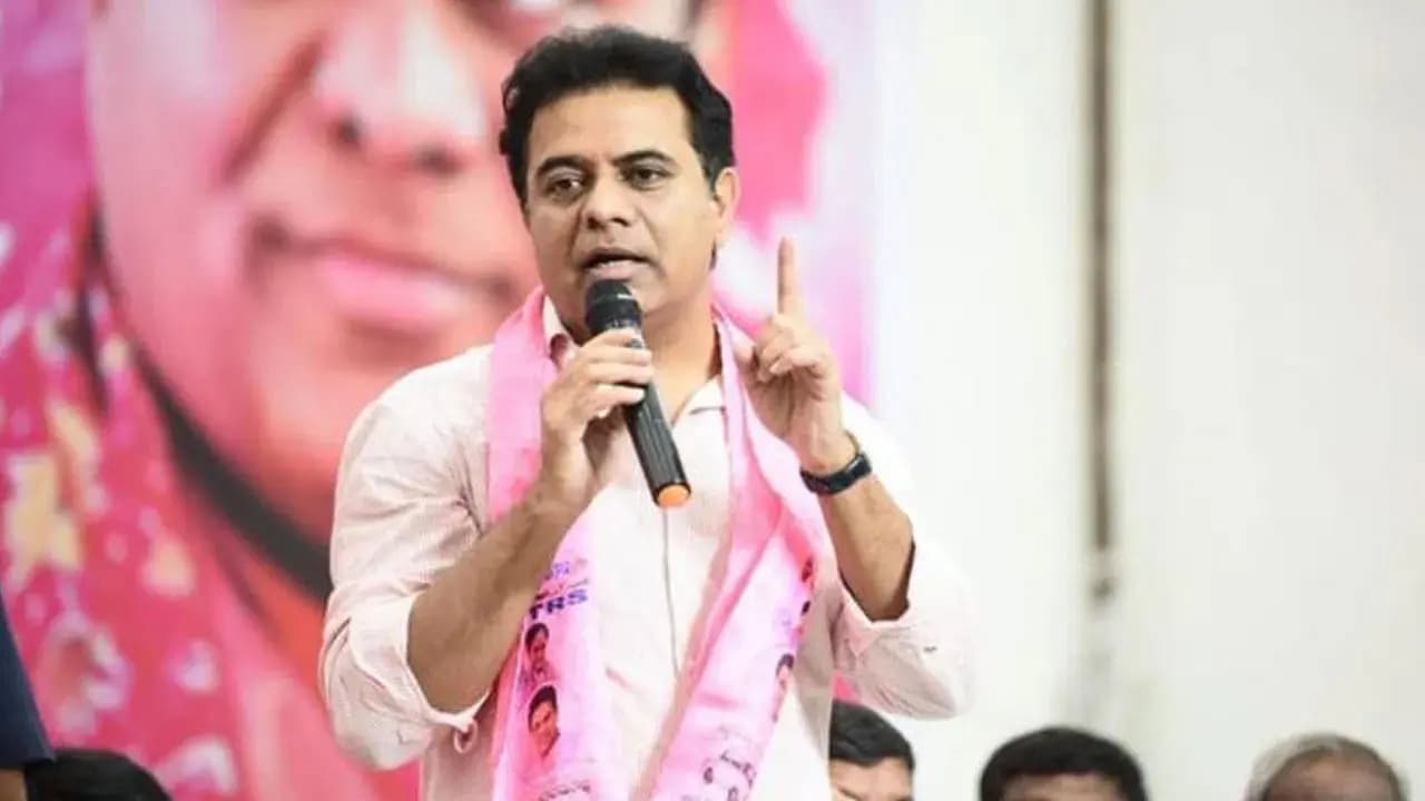కాసేపట్లో ఖమ్మంలో కేటీఆర్ పర్యటన