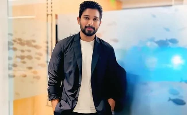 Allu Arjuns Aa23 Look Test Set In Mumbai