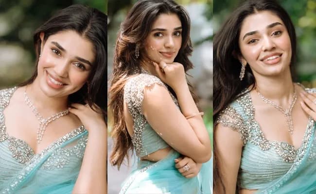 Hot Ravipudis Heroine In Elegant Saree