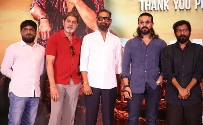Peddi Felt Risky At First But Enjoying The Success Now Charan