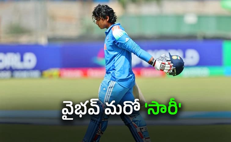 ఎందుకు అలా చేశావు.. మళ్లీ బొక్కబోర్లా పడ్డ వైభవ్