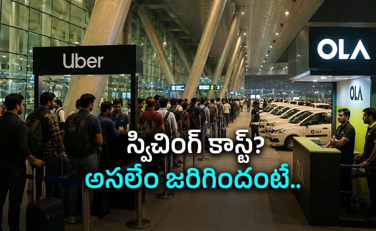 ఖాళీగా ఓలా.. అయినా ఉబర్ కోసం అరగంట వెయిటింగ్