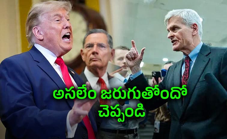 డబుల్ ట్రబుల్ లో ట్రంప్