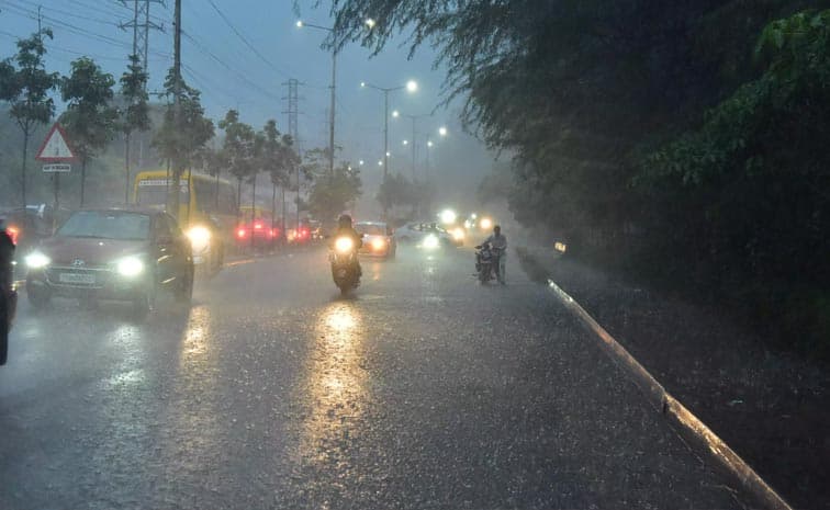 హైదరాబాద్ సహా ఈ జిల్లాల్లో భారీ వర్షాలు