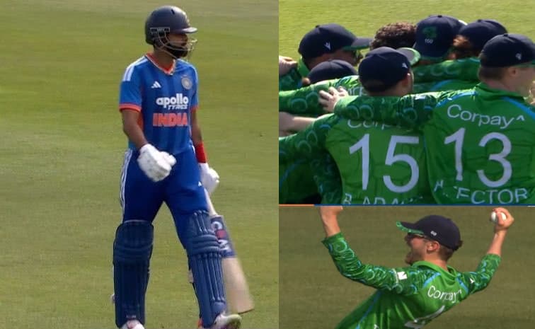 బ్యాటర్లు విఫలం.. టీమిండియాకు షాకిచ్చిన ఐర్లాండ్