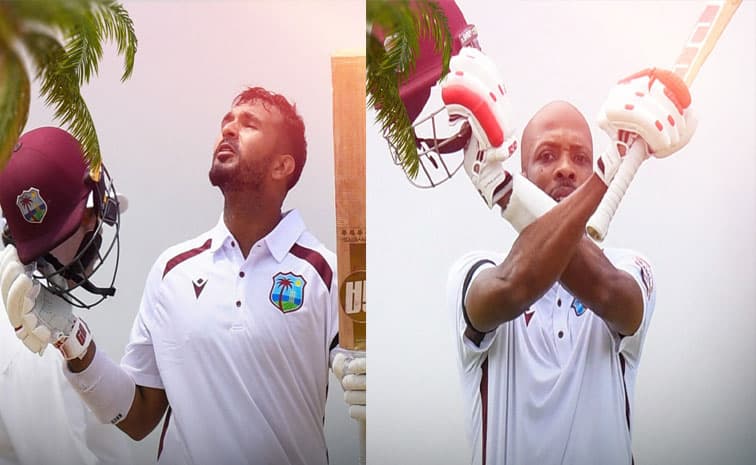 చరిత్ర సృష్టించిన వెస్టిండీస్ స్టార్లు.. టెస్టు హిస్టరీలోనే తొలిసారి