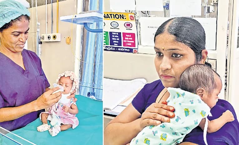పాపతో బంధం.. వీడ్కోలు వేళ భావోద్వేగం
