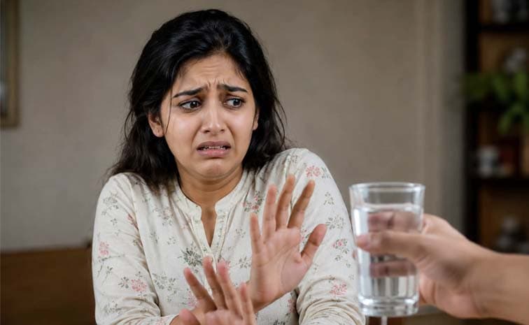 నీళ్లు తాగితే ఇరుక్కుపోతాయేమోనని.. తాగడమే మానేశా