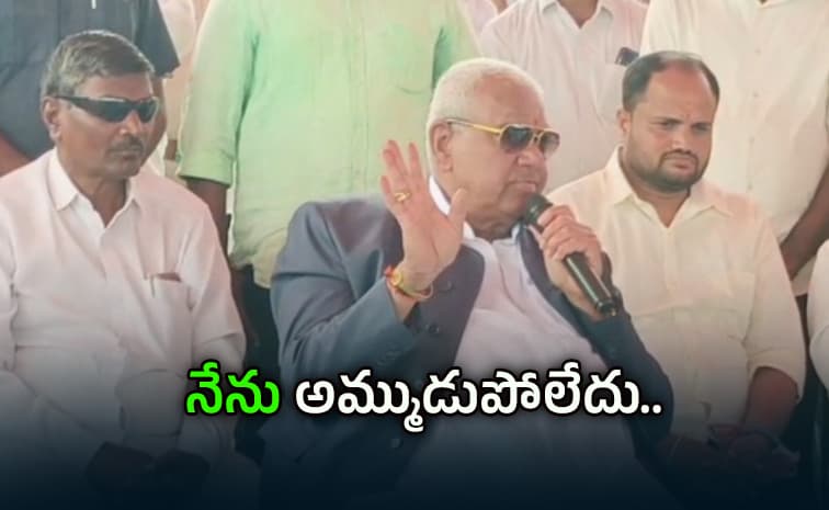 కేసీఆర్ ను మోసం చేయాలనుకోలేదు