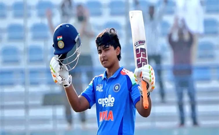 భార త వ ర ల్డ్ క ప్ జ ట్టులో వైభ వ్ సూర్య వంశీకి చోటు