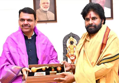 మహా సీఎంతో ఏపీ డిప్యూటీ సీఎం భేటీ.. ఏం అడిగారంటే