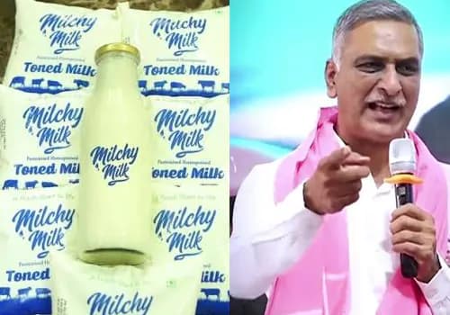 హరీష్ ను ఉక్కిరిబిక్కిరి చేస్తున్న మిల్చి మిల్క్ వివాదం