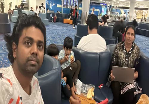 హాంకాంగ్ లో చిక్కుకున్న తెలుగు కుటుంబానికి..మంత్రి లోకేశ్ భరోసా