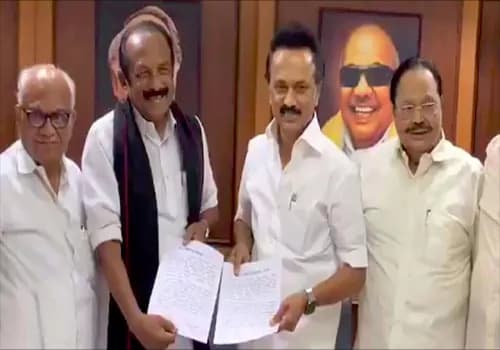 తమిళనాట స్టాలిన్ కు వైగో షాక్