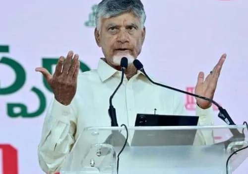 జిల్లాల పర్యటన ముగించుకుని వారం తరువాత అమరావతి చేరుకున్న చంద్రబాబు
