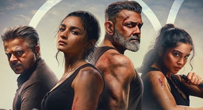ఆలియా భ ట్, శ ర్వారి న టించిన భారీ యాక్ష న్ చిత్రం ఆల్ఫా’ ట్రైల ర్