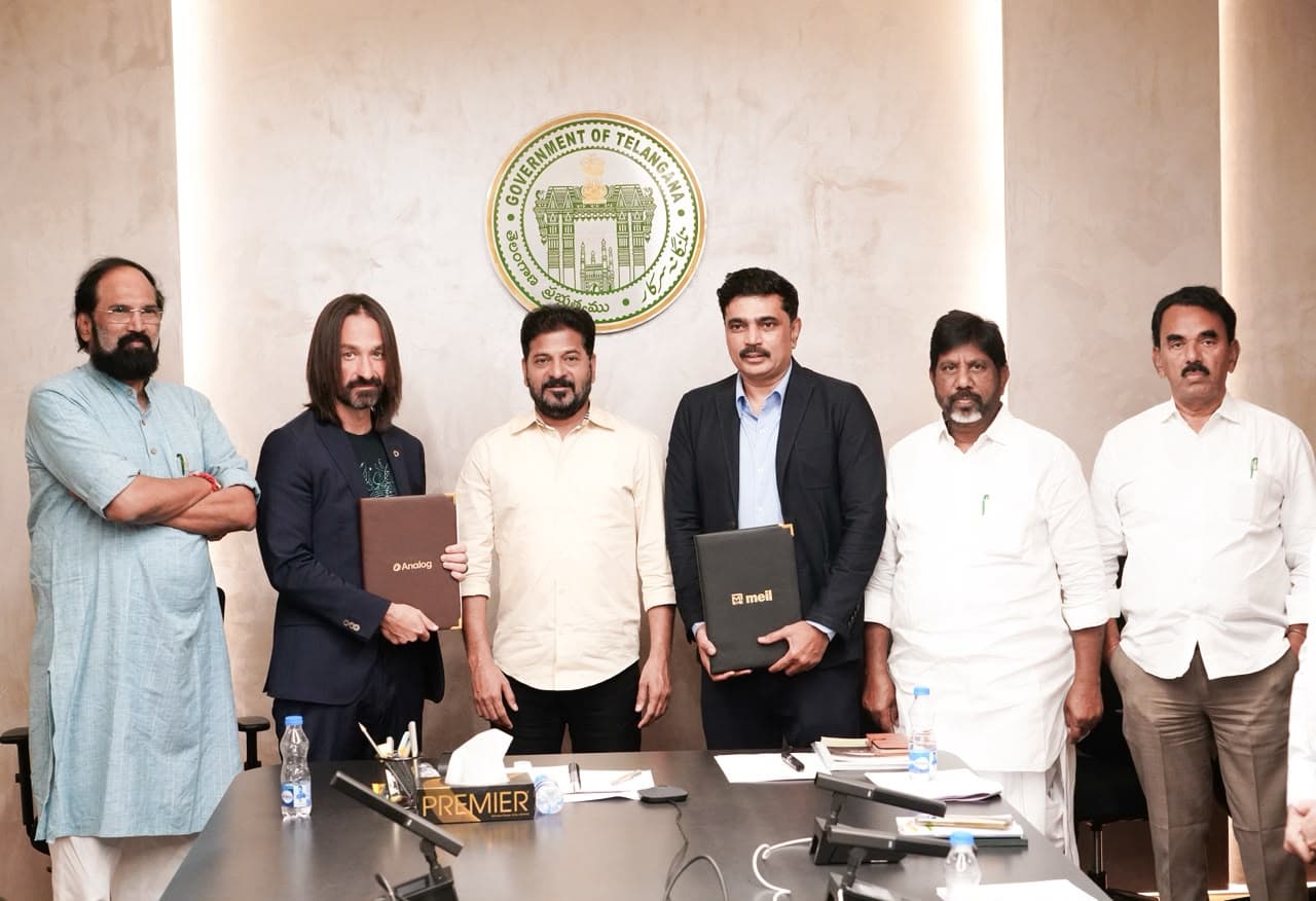 సీఎం రేవంత్ రెడ్డితో అనలాగ్ సీఈఓ భేటీ