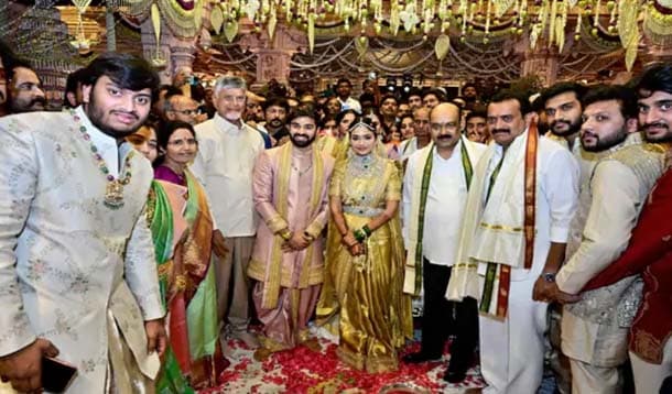 అత్యంత ఘనంగా జరిగిన నిర్మాత బండ్ల గణేశ్ కుమార్తె జనని-సూర్యతేజ వివాహం
