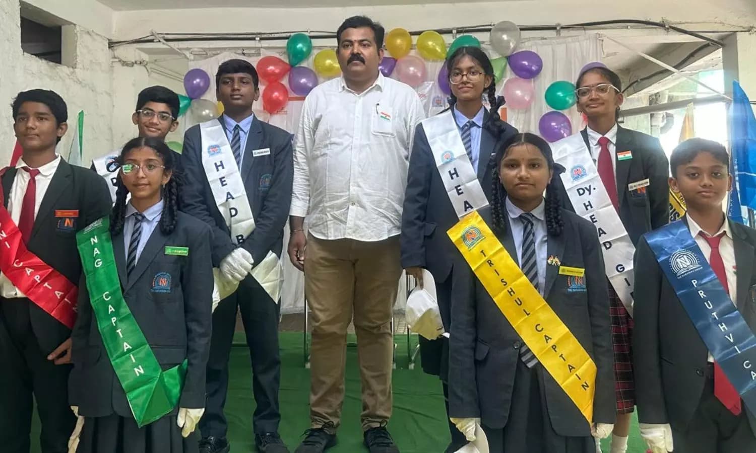 తార్నాక నారాయణ స్కూల్ లో ఘనంగా ఇన్వెస్టిచర్ సెర్మనీ