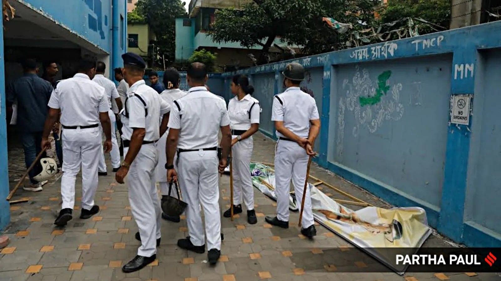 Tmc Councillor Swapan Samaddar Held On Womans Complaint Locals Throw Eggs At Him