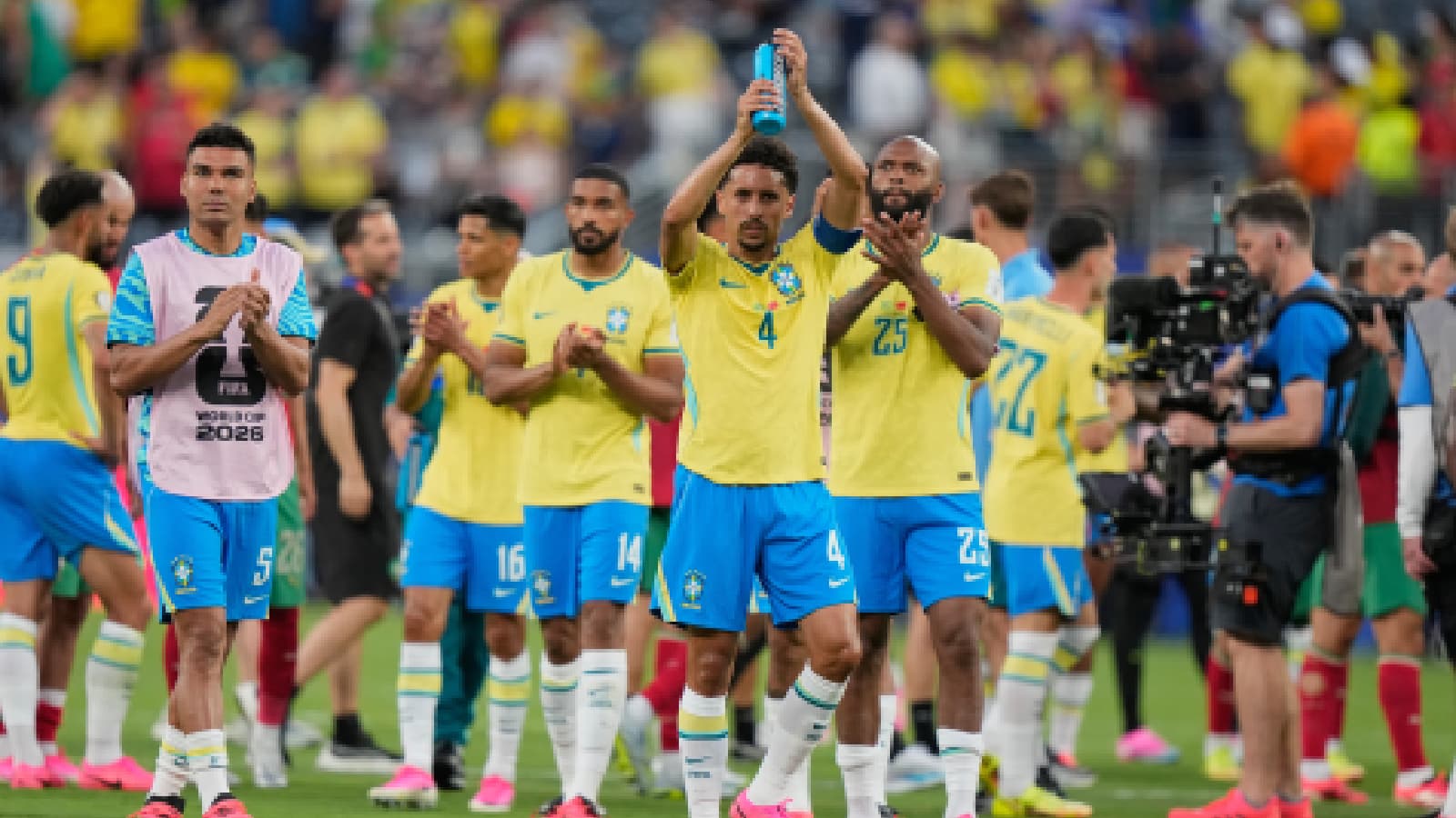 Brazil Coach Carlo Ancelotti Improvement 1 1 Draw Morocco