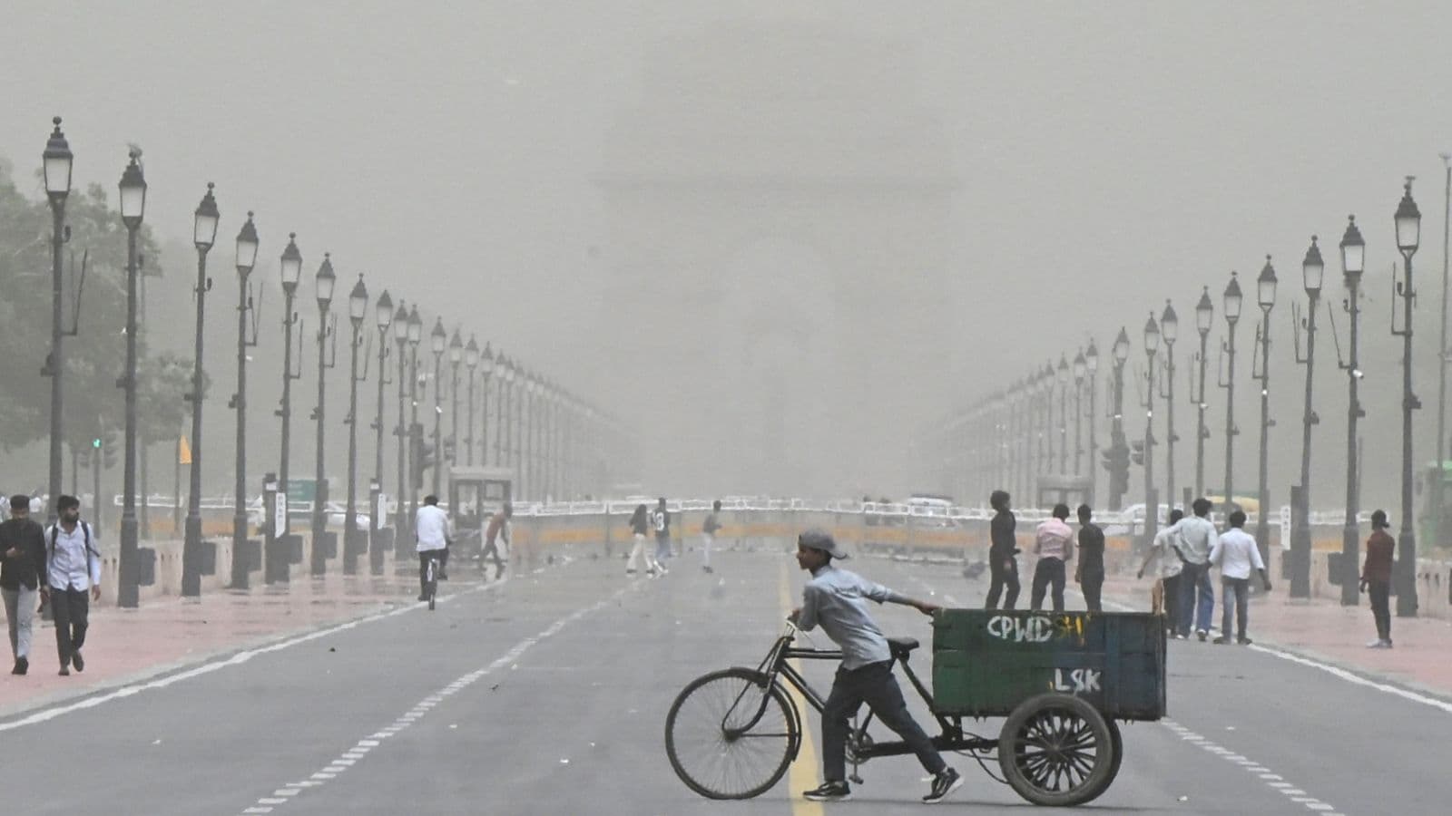 Delhi Ncr Weather Imd Red Alert Palam Radar Thunderstorm Wind Speed