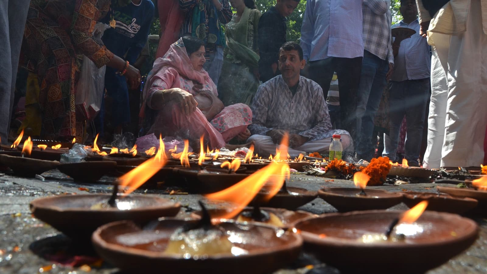 Kashmiri Pandits Visit Kheer Bhawani Temple For Mela Welcomed By Residents Leaders