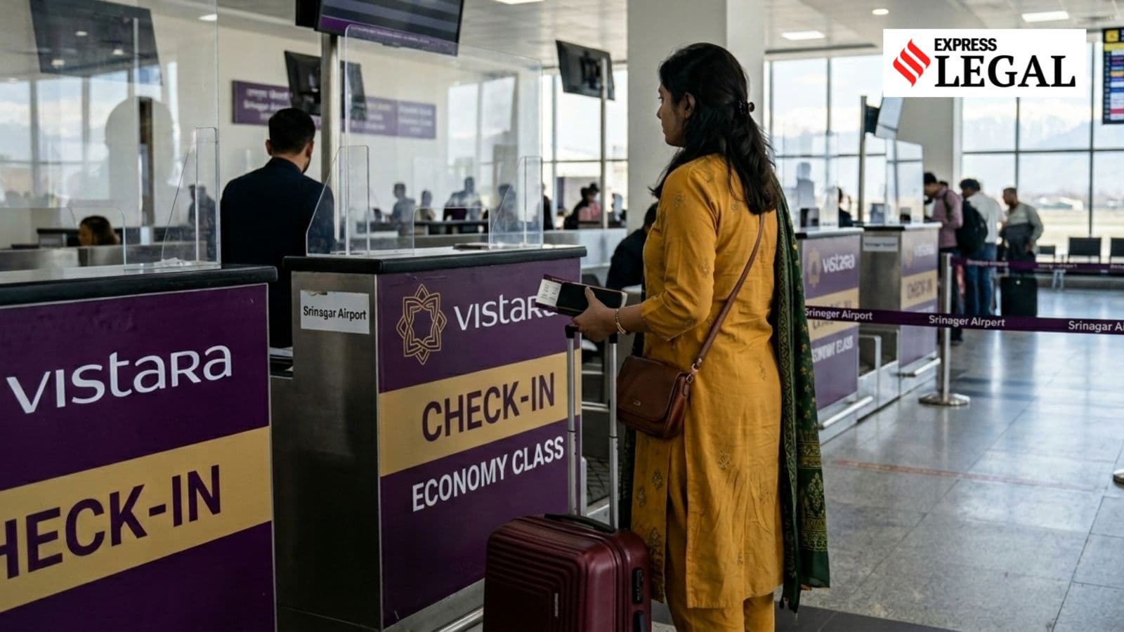 Woman Stranded Srinagar Missed Check In Vistara Pay Rs 19916