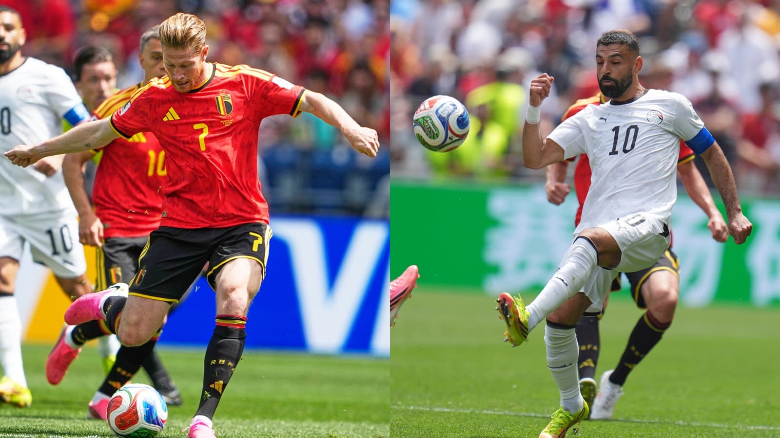 Mohamed Salah Kevin De Bruyne Egypt Belgium Fifa World Cup 2026