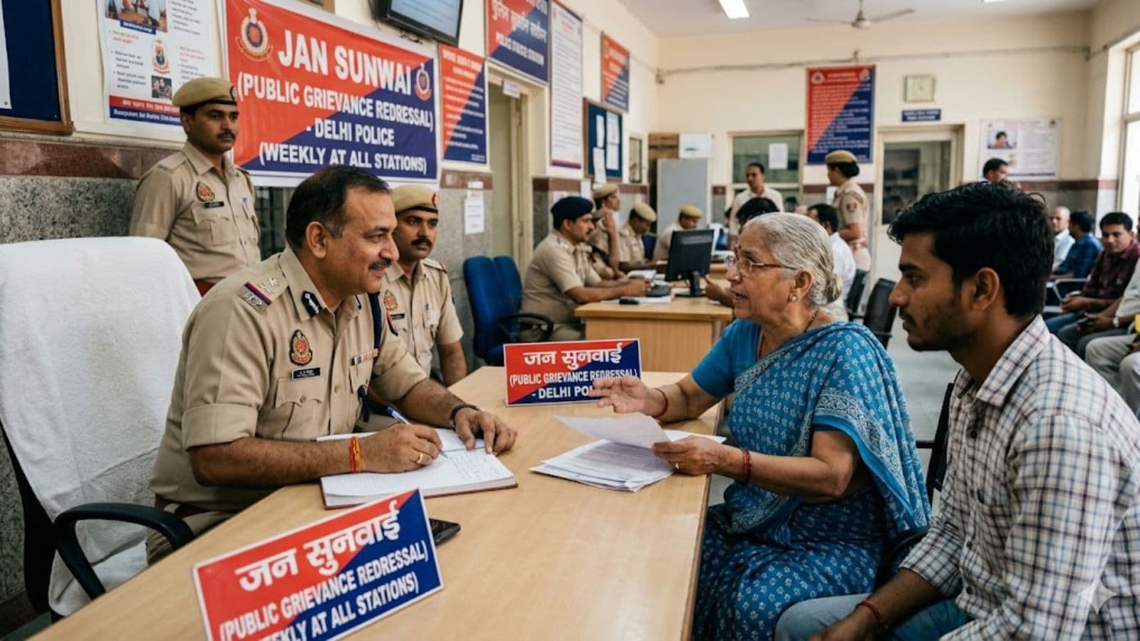 Delhi Police Weekly Jan Sunwai All Stations Complaint Redressal