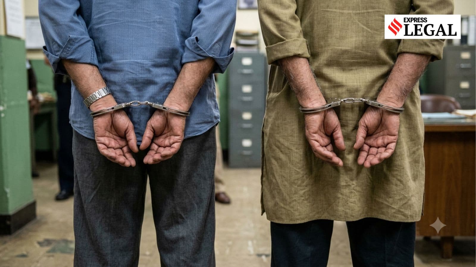 Two Men Living Shadow Conviction Released Court 40 Years Crime